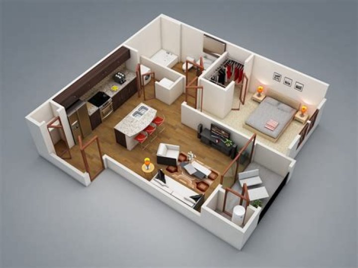 1 Bedroom House Plans pdf Design HPD Consult One bedroom house