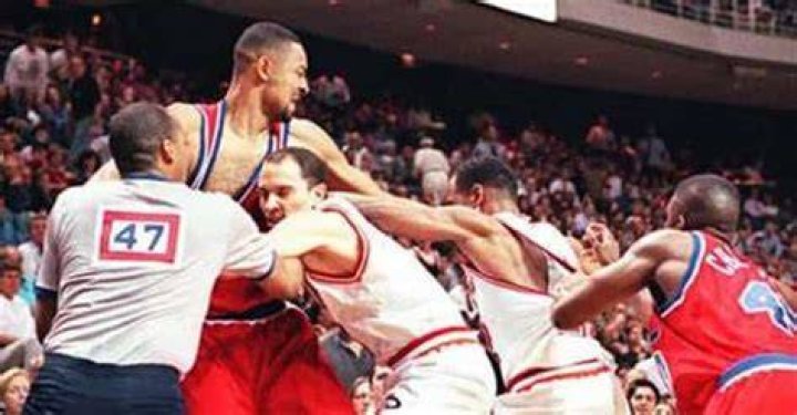 10 Biggest NBA Fights That Fans Still Remember Sportszion