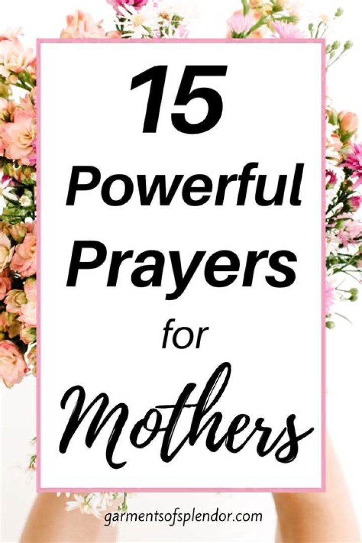 10 Powerful Prayers for Mothers ConnectUS