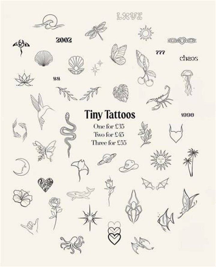 100 Cute Small Tattoo Design Ideas For YouMeaningful Tiny Tattoo