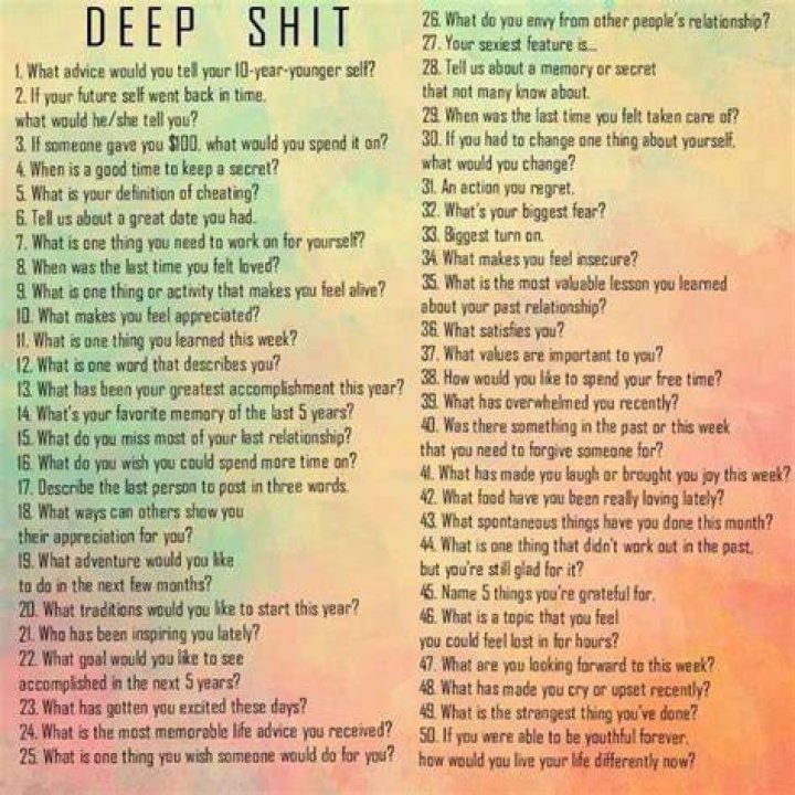 100 Dirty Questions To Ask Friends When Bored Breathe To Inspire