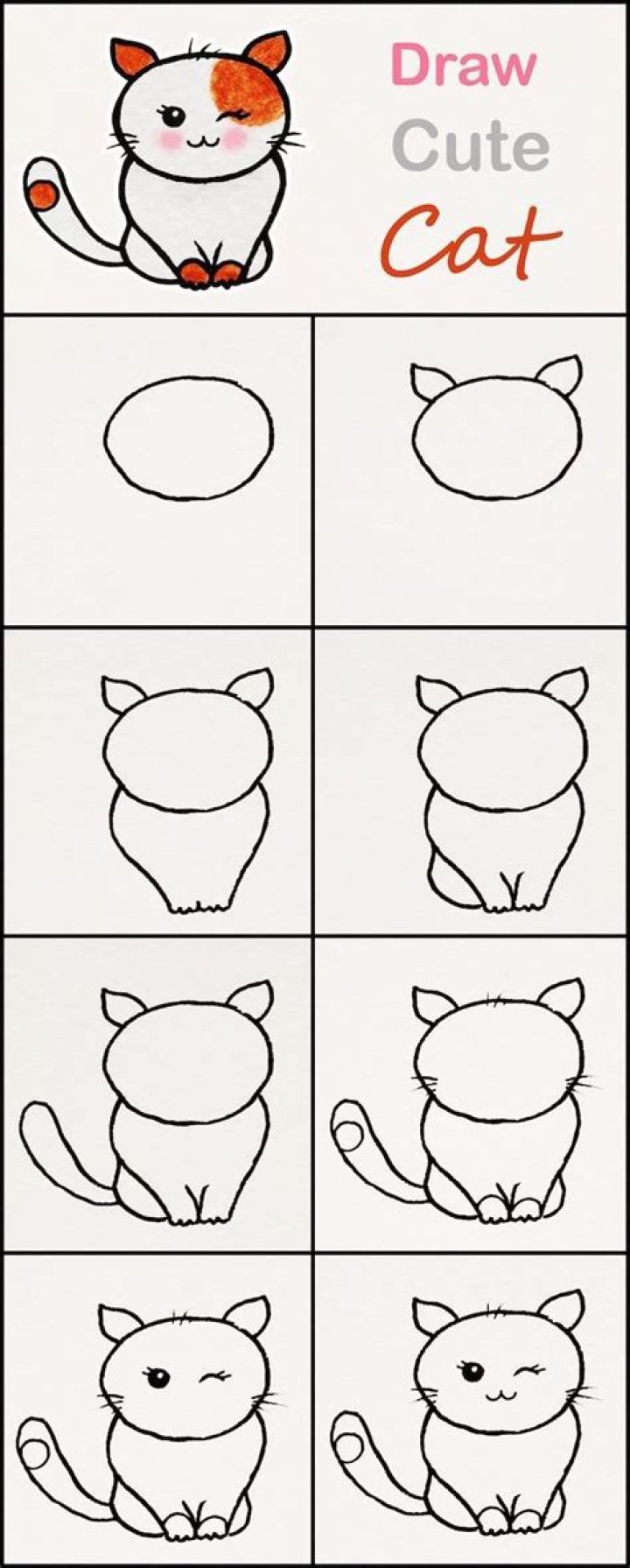 1001+ ideas for cute easy drawings to improve your concentration