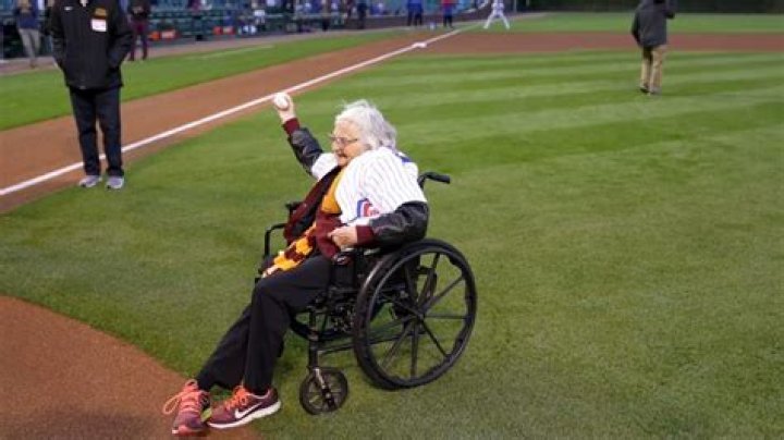 103yearold Sister Jean throws out first pitch at Wrigley Field