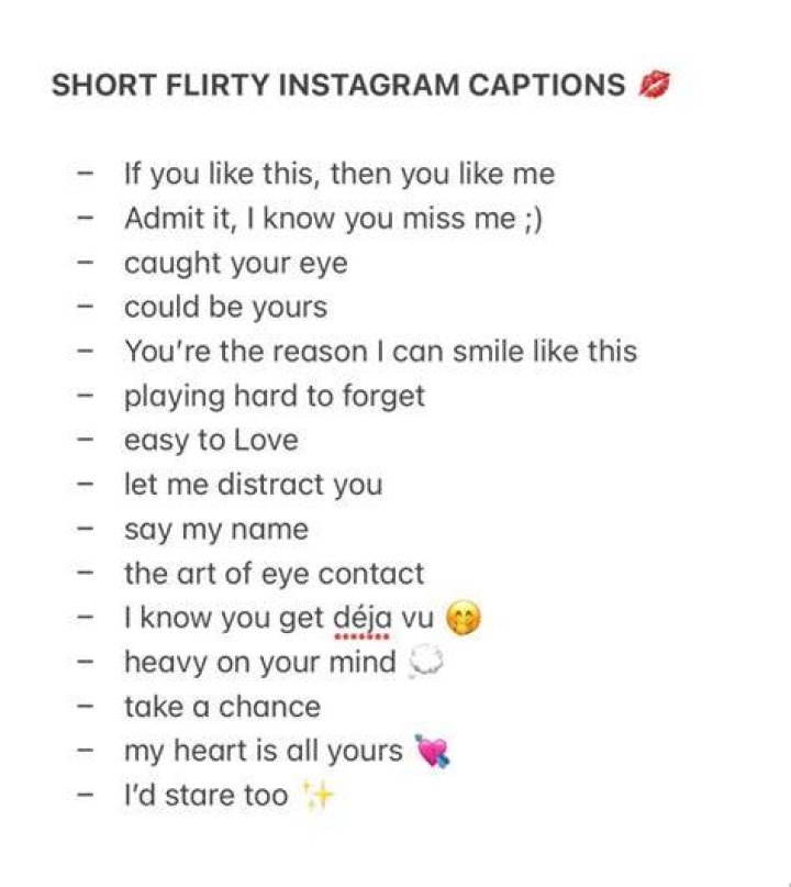 107+ Love Flirty Captions for Instagram