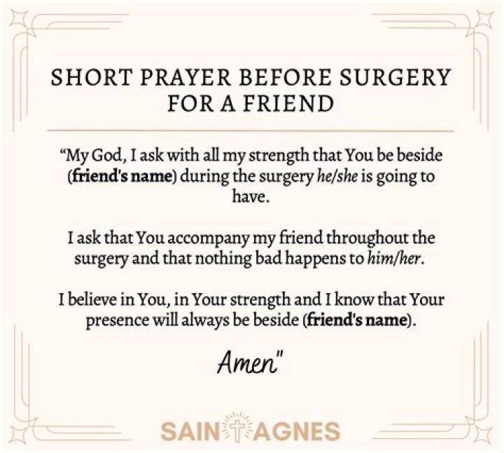 11 Short Prayers Before Surgery For a Friend (With Images)