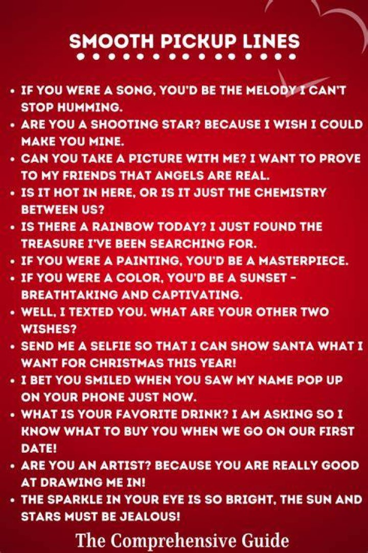 125 Best Pickup Lines, From Funny to Cute