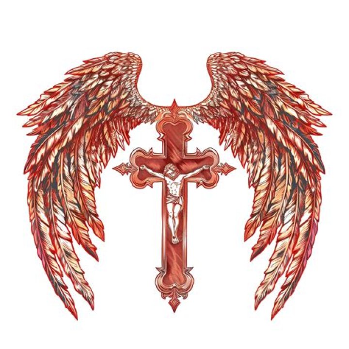 🔥 [48+] Cross with Wings Wallpaper WallpaperSafari