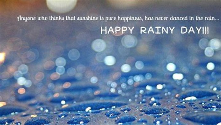 14 Best Happy Rainy Day Pictures and Messages