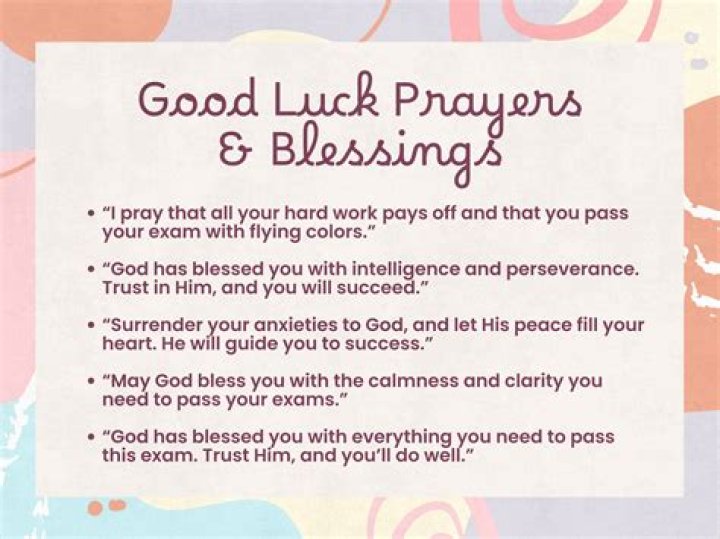 15 Good Luck On Your Test Wishes And Messages
