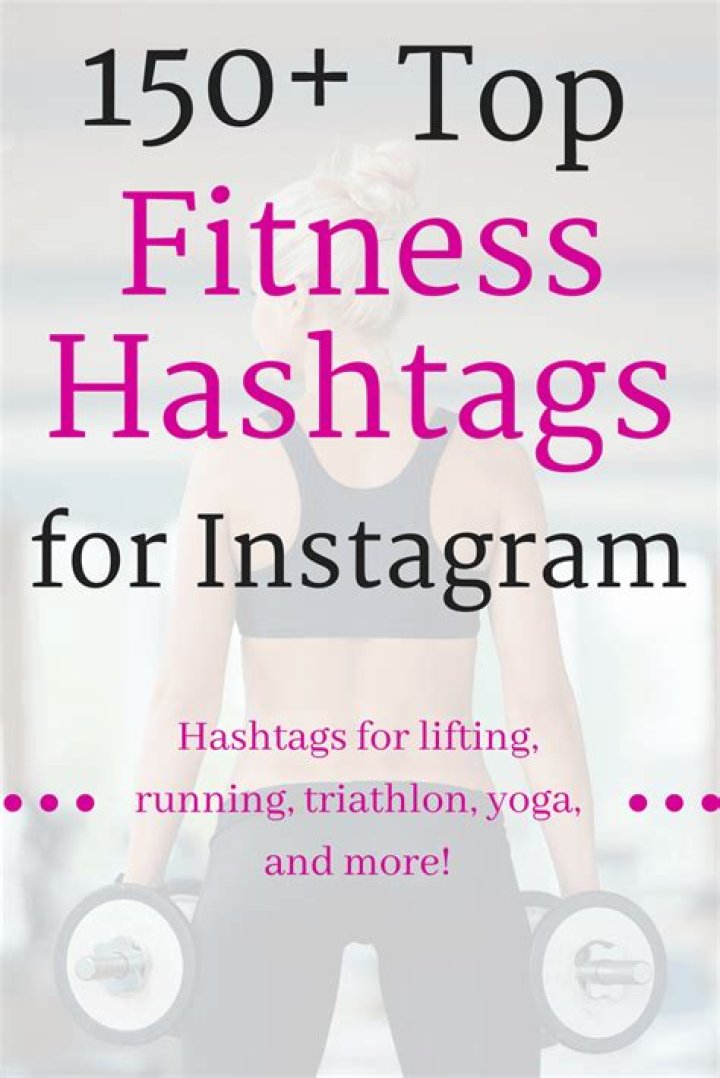 150+ Top Fitness Hashtags for Instagram (Gym, Running, Yoga, and More
