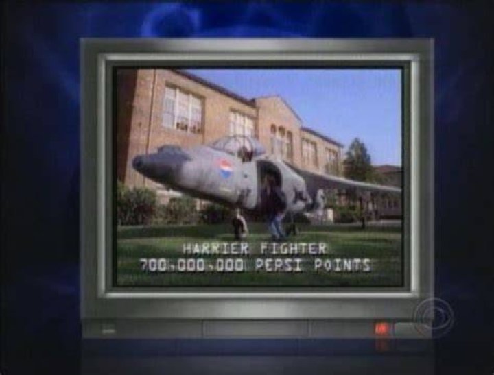 1996 Man sues Pepsi for not giving him the Harrier Jet from its