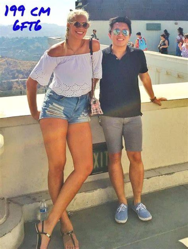 199cm Leah X2 podľa zaratustraelsabio Tall girl short guy, Tall girl