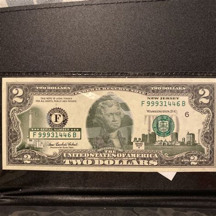 2 Dollars 2003A E, 2003 Issue 2 Dollars United States of America
