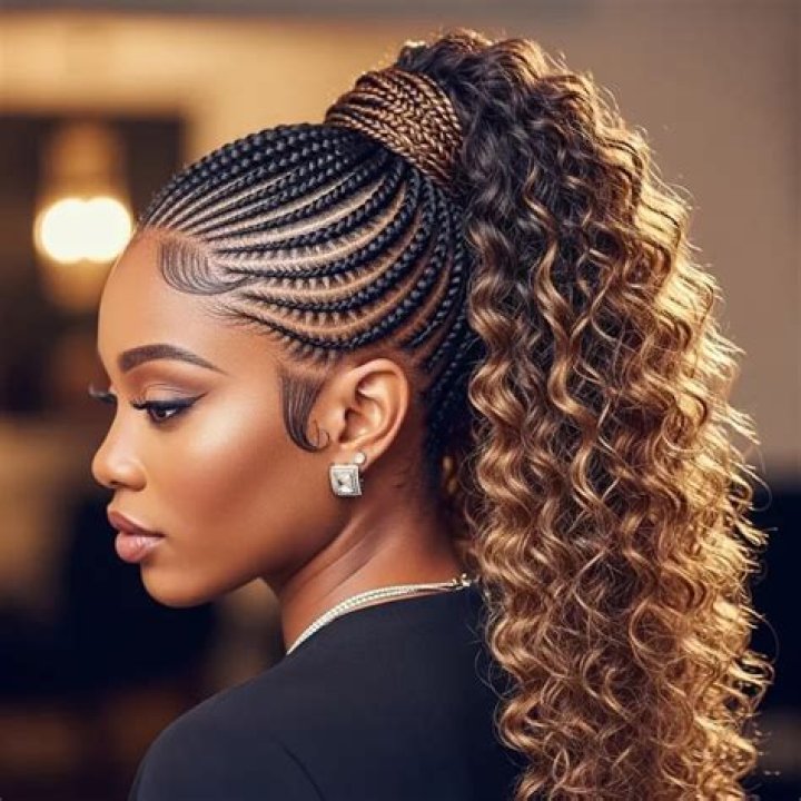 20 Inspirations Stylish Braids Ponytail Hairstyles