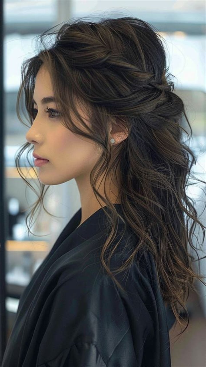 20 Trendy Half Up Half Down Hairstyles Wedding hairstyles, Quince