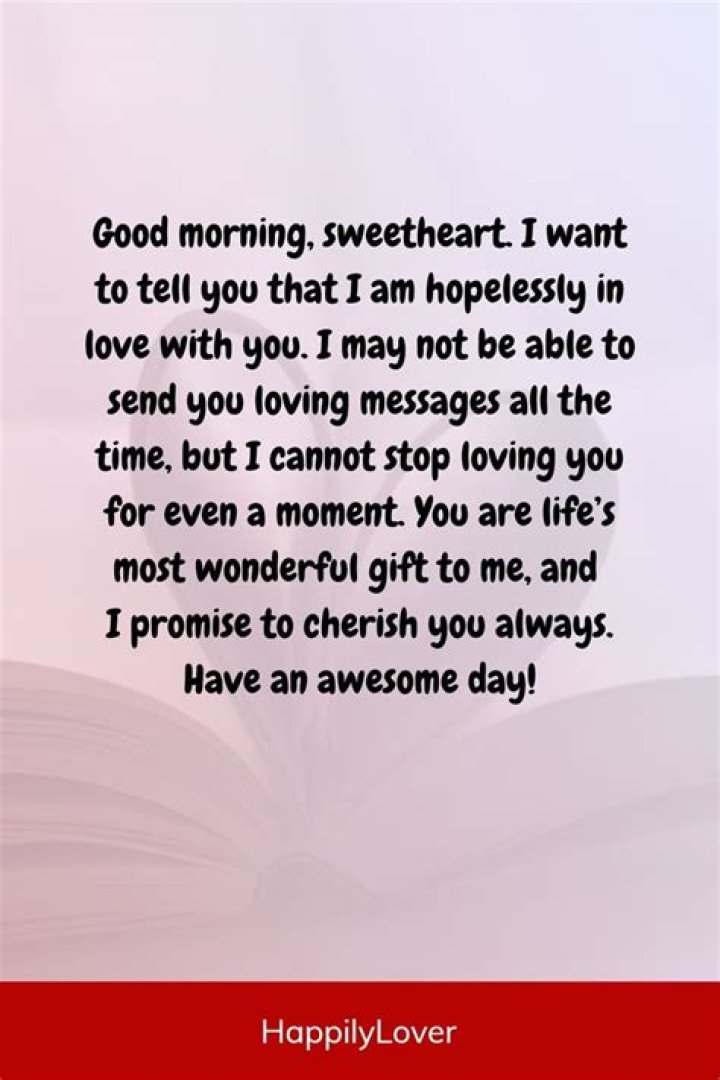 2020 Good Morning Love Letters for Him or Her to Wake Up To