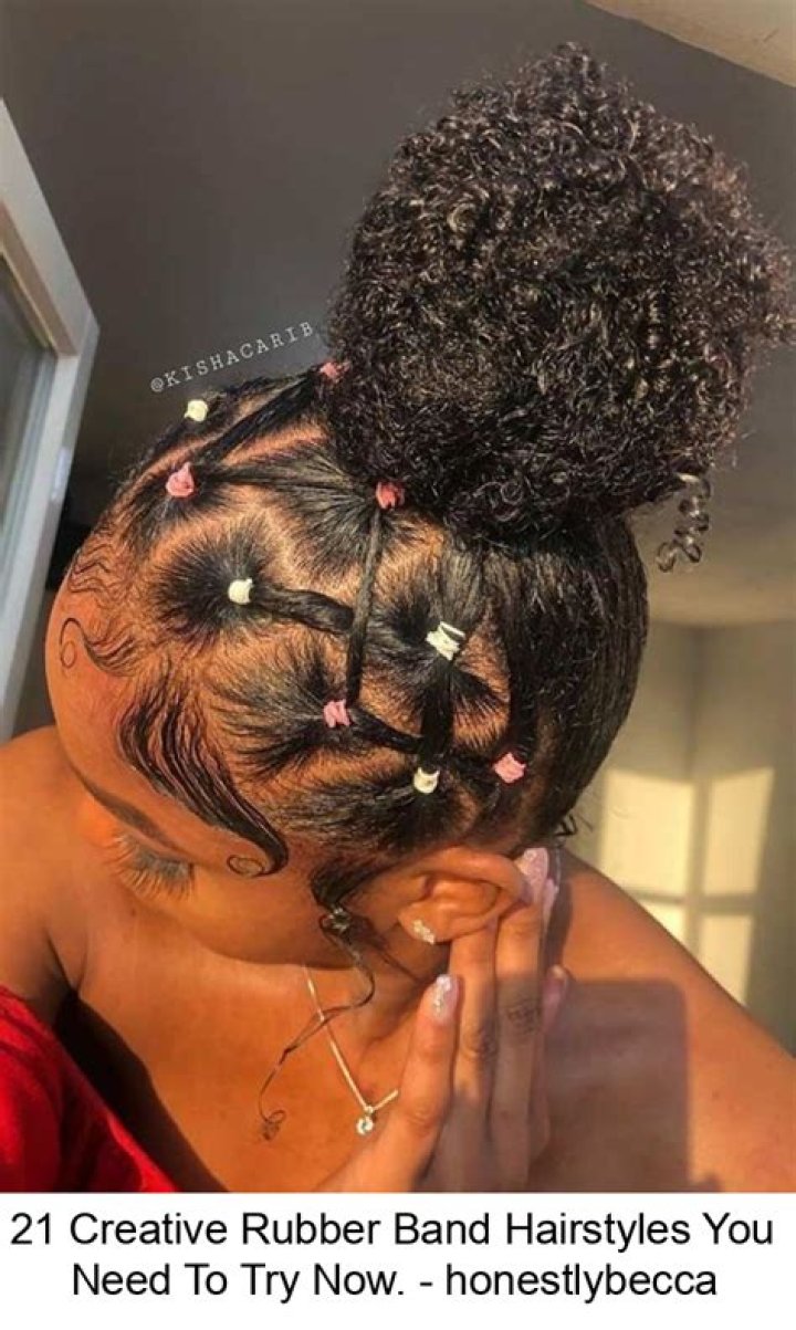 21 Creative Rubber Band Hairstyles You Need To Try Now. HONESTLYBECCA