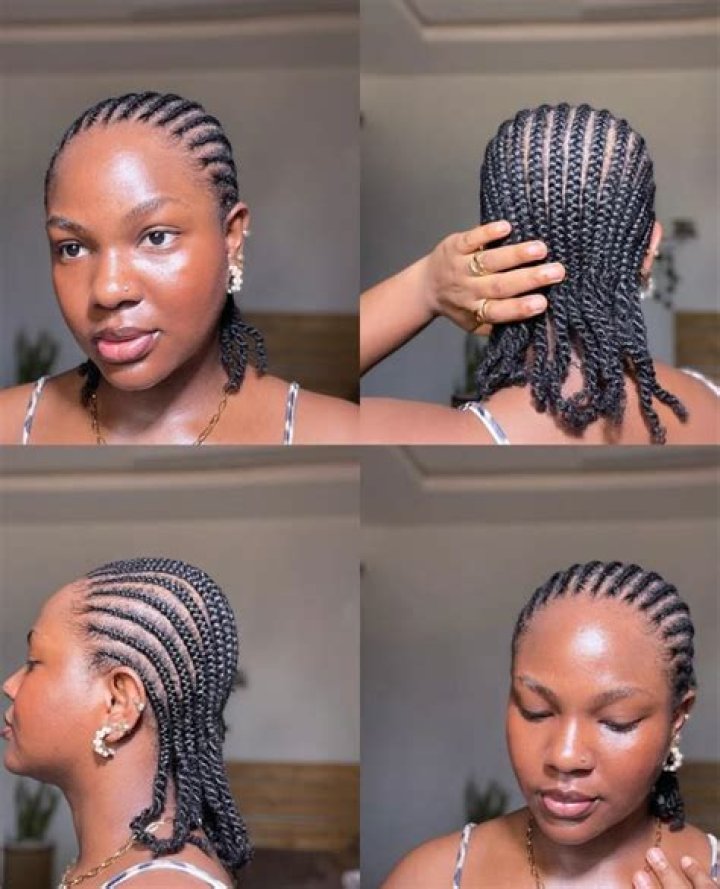 21 Natural Cornrow Hairstyles with Pictures [2018] Beautified Designs