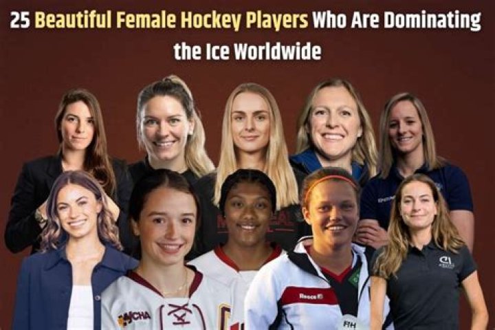25 Hot & Beautiful Ice Hockey Players Popular Female Athelets