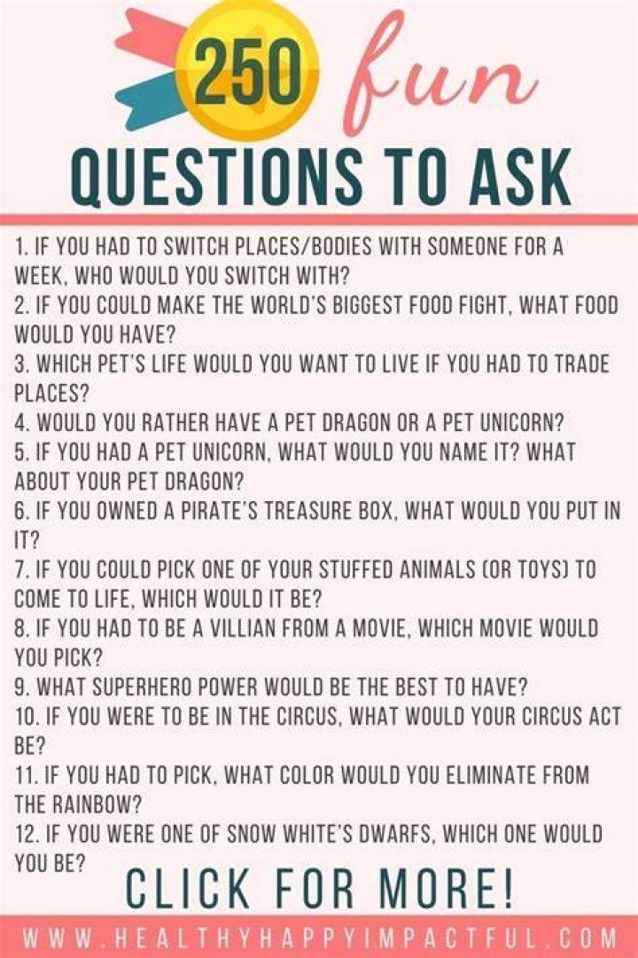 250 Fun Questions to Ask Kids & Adults for a Good Laugh