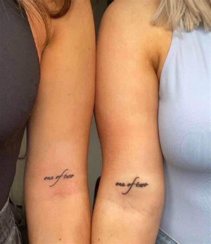 250+ Matching Best Friend Tattoos For Boy and Girl (2021) Small