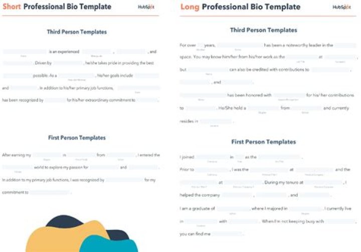 27 of the Best Professional Bio Examples I've Ever Seen [+ Templates