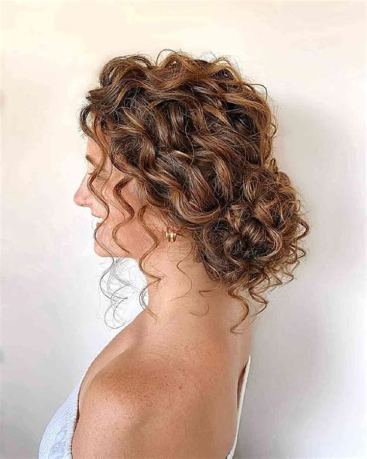 27+ Updos For Curly Hair Designs,Ideas Hairstyles Design Trends