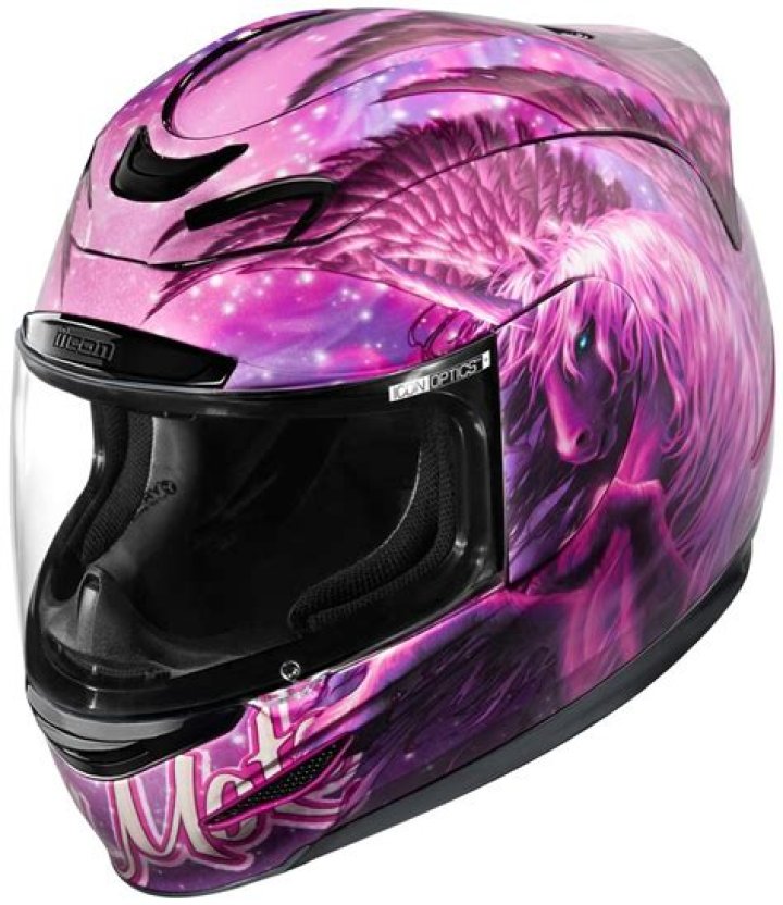 280.00 Icon Womens Airmada Sweet Dreams Full Face 231867 Casque de
