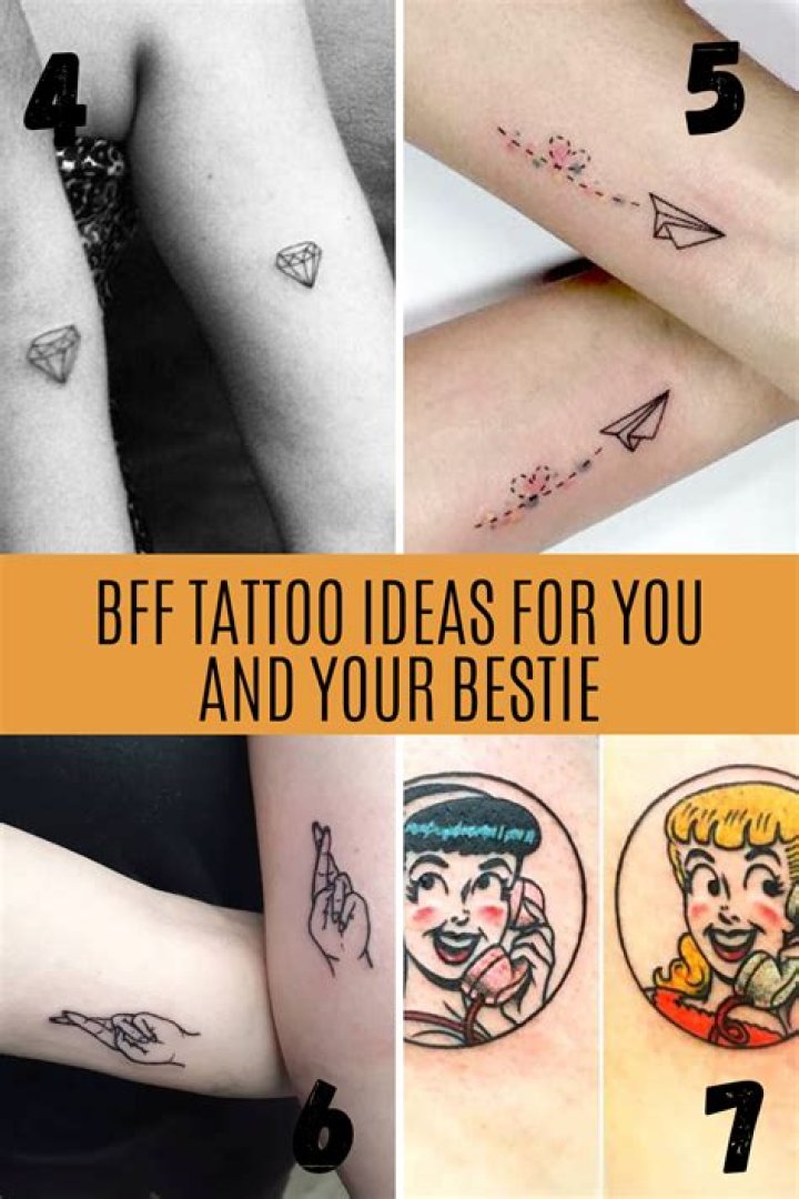 30 Best Friend Tattoo Ideas To Share With Your Bestie