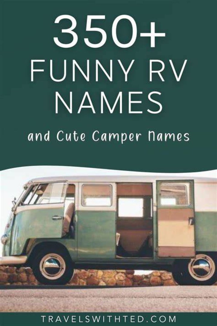 350+ Funny RV Names The Ultimate List