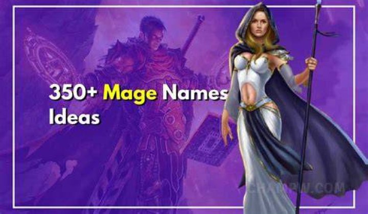 350+ Mage Names Ideas Male & Female Wizard Names