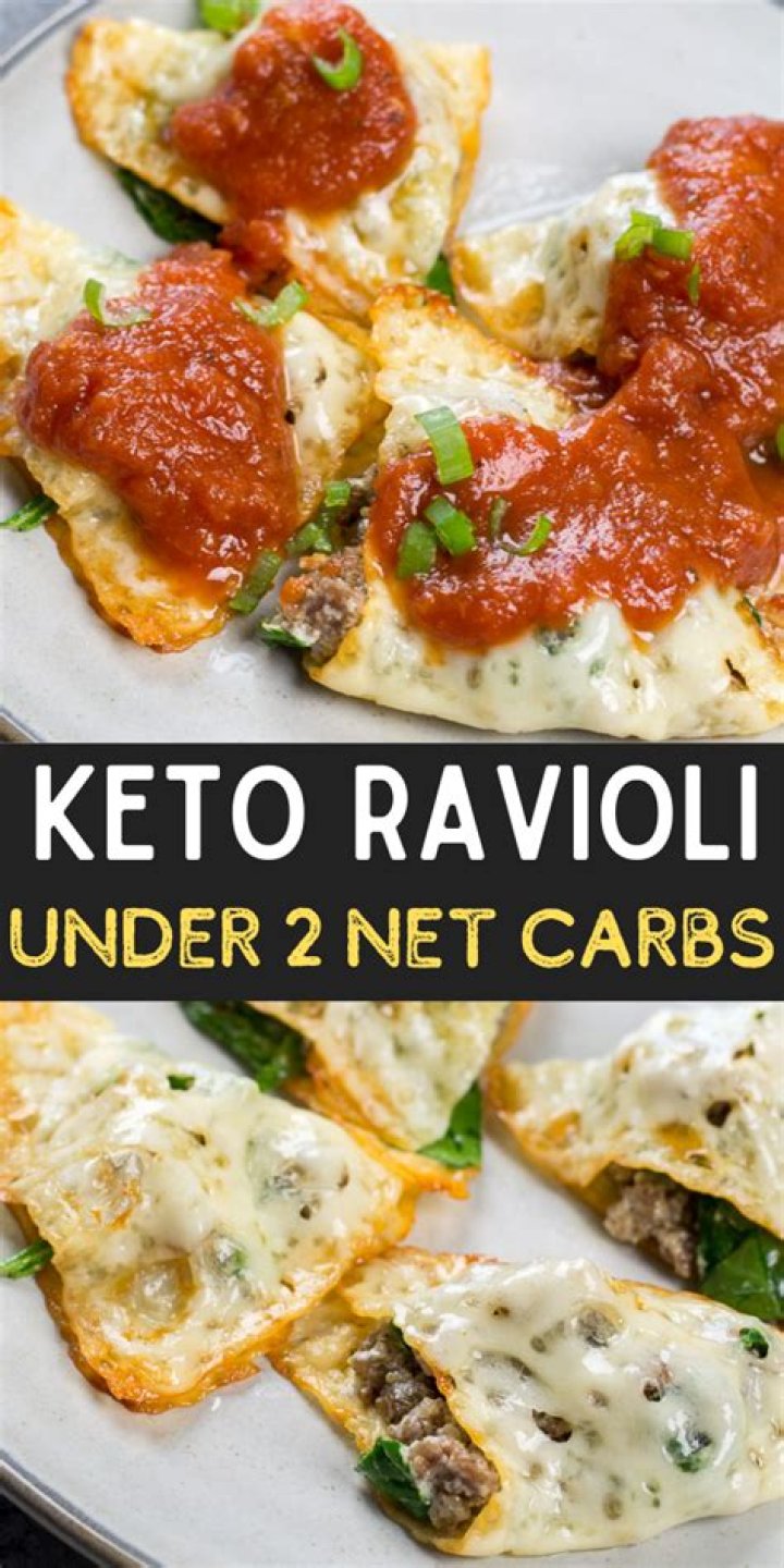 4Ingredient Keto Ravioli Recipe (Low Carb) Maebells