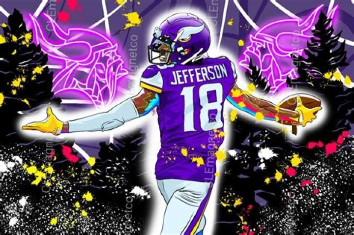 4k Justin Jefferson Wallpaper Wallpaper Sun