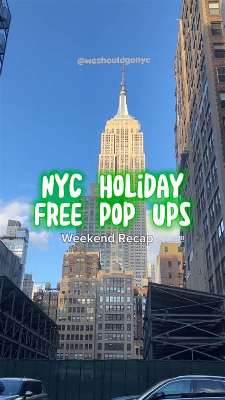 5 NYC Holiday PopUps You Shouldn't Miss New York For Beginners