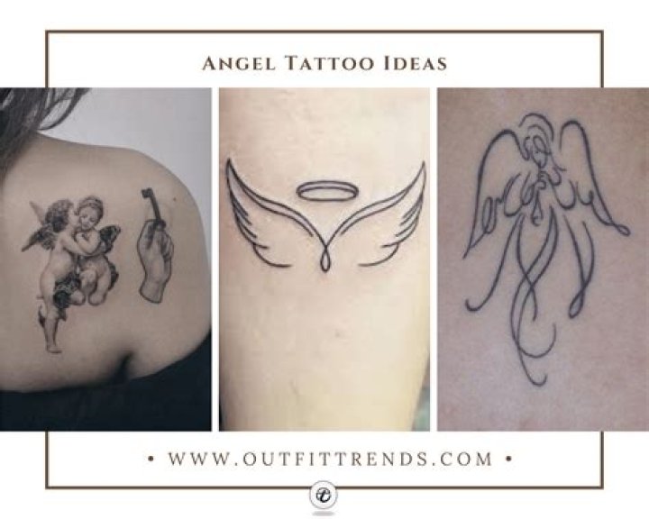 60 Best Angel Tattoos Meanings, Ideas and Designs for 2020 Angel