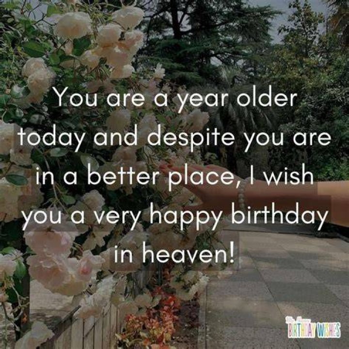 72 Beautiful Happy Birthday in Heaven Wishes My Happy Birthday Wishes
