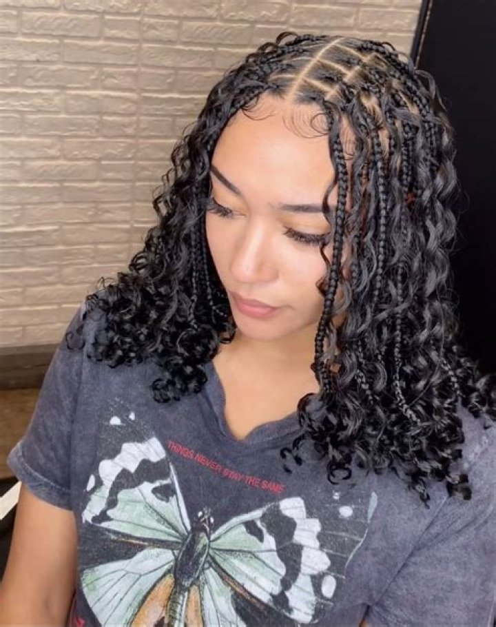 80 Bohemian/Boho Knotless Braids Hairstyles To Try in 2024