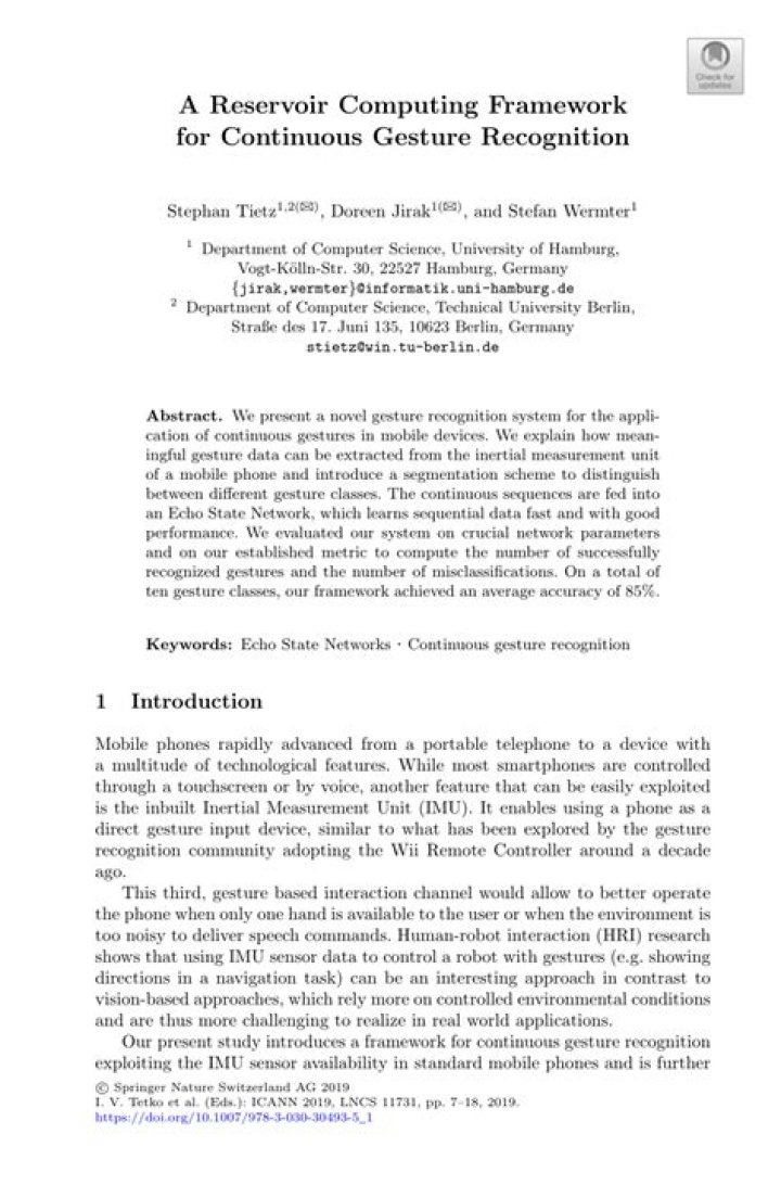A Reservoir Computing Framework for Loihi DeepAI