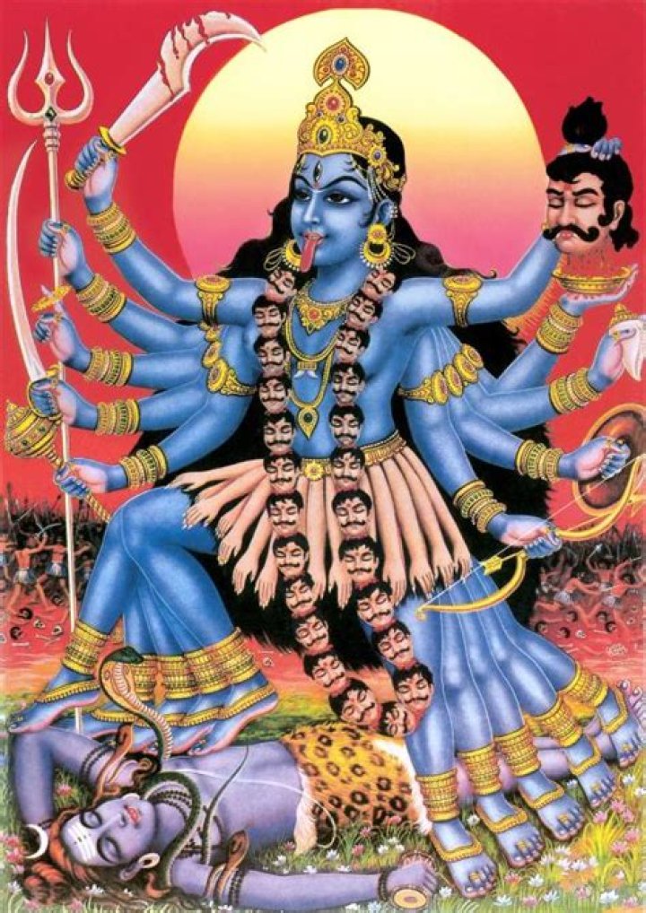 A Zen Priest Watches as Kali Swallows the World James Ford