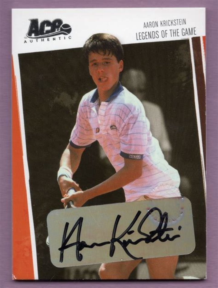 Aaron Krickstein, formerly ranked 5 in the world and memb… Flickr