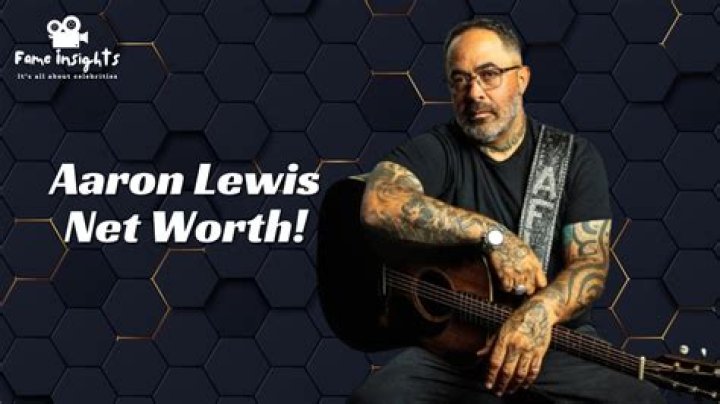 Aaron Lewis Net Worth How Much Money Is This Man Worth? Celeb Official