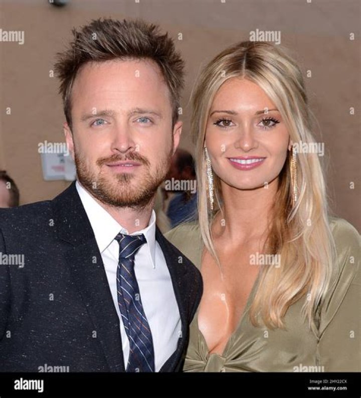 Aaron Paul and wife Lauren Parsekian baby No. 2