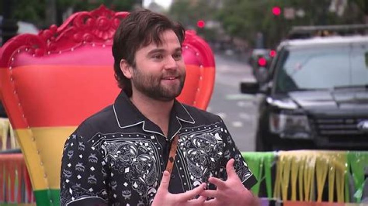 Actor Jake Borelli celebrates Pride as San Francisco's celebrity Grand