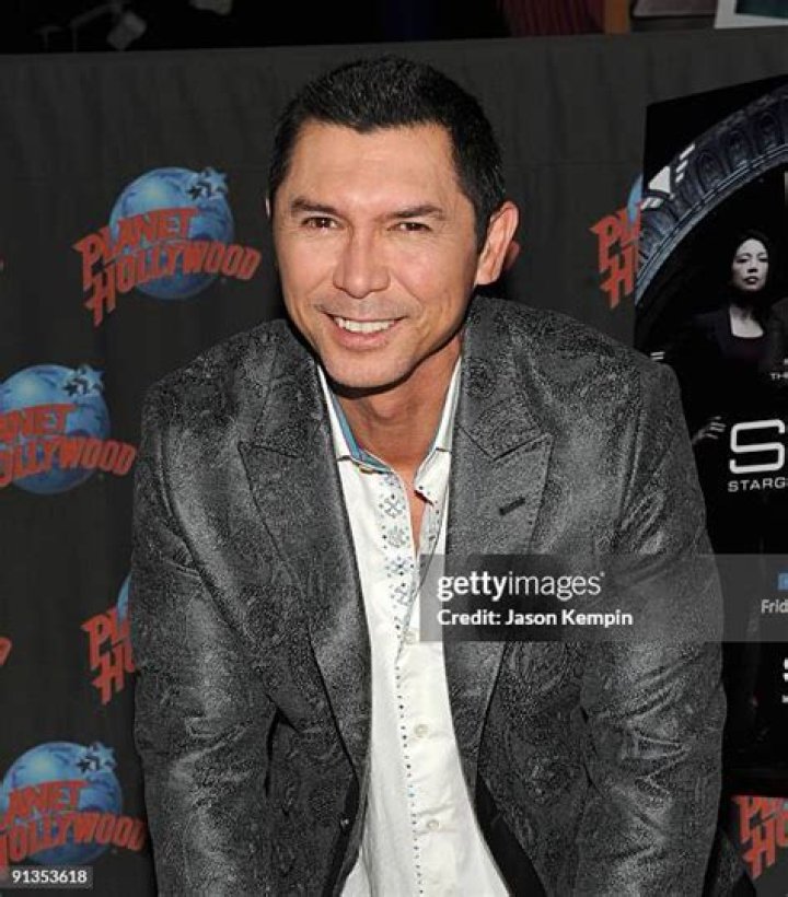 Actor Lou Diamond Phillips and wife Julie Cypher attending the