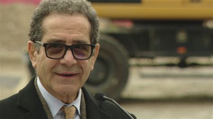 Actor Tony Shalhoub attends groundbreaking at USM