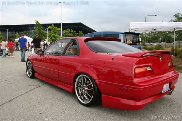 Acura Legend with custom bodykit