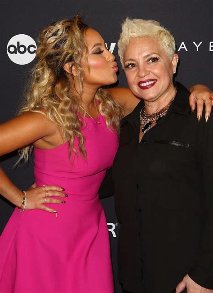 Adrienne Houghton with her mother & Husband Adrienne bailon, Houghton