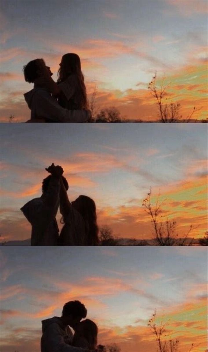 Aesthetic Cute Couple Sunset Pictures When Both Of You Don T Want To
