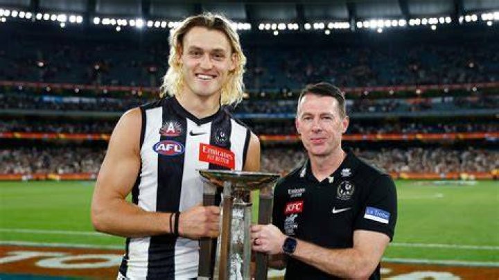 AFL news 2023 Darcy Moore postgame speech, Collingwood Anzac Day win