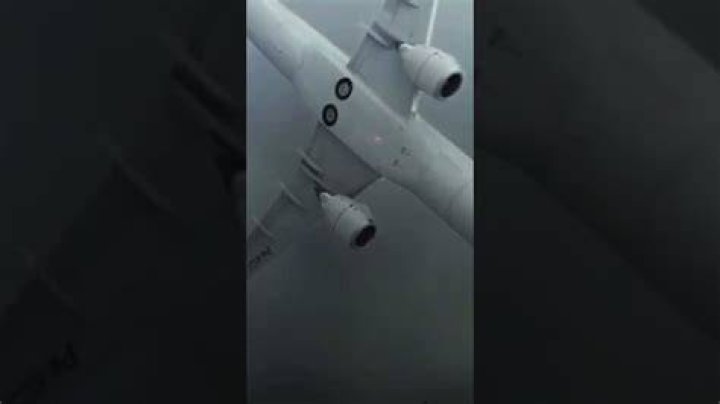 Air astana engine incident in 2004 and 2015 CCTV Original video Air